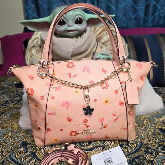 Coach Handbags - Coach Kacey Satchel With Mystical Floral Print